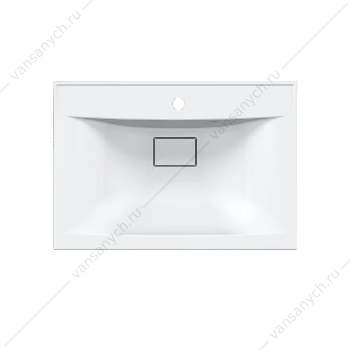 Раковина VCB-3M650W из искусственного камня, белый, VCB-3M650W