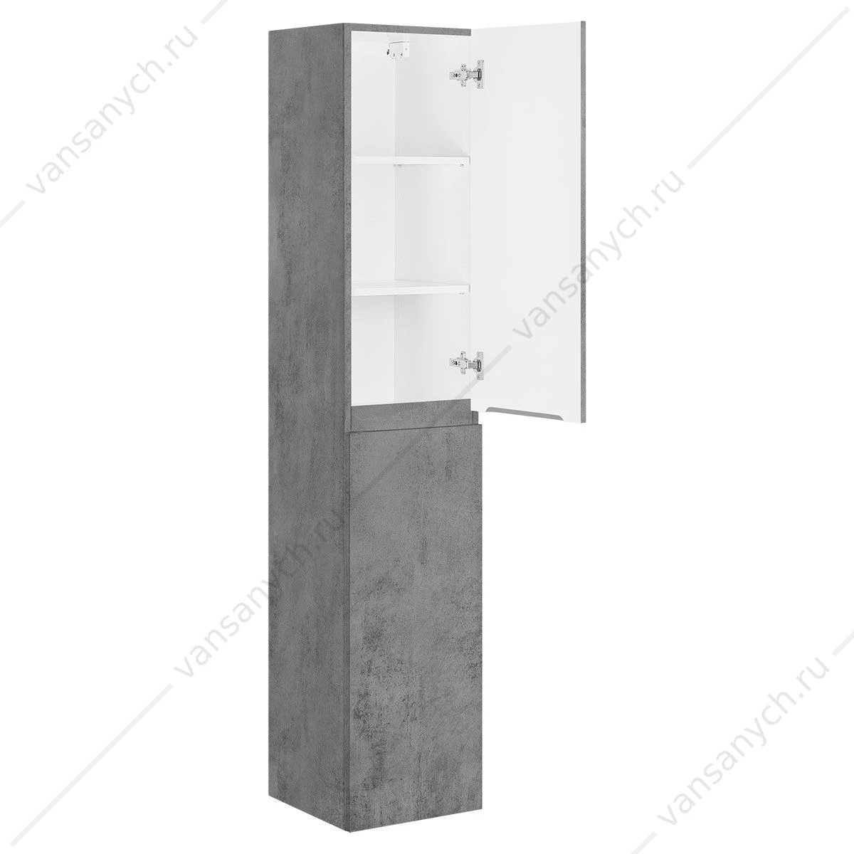 Шкаф Fine VSC-2NF170BT подвесной, 35х35х170, Beton, VSC-2NF170BT