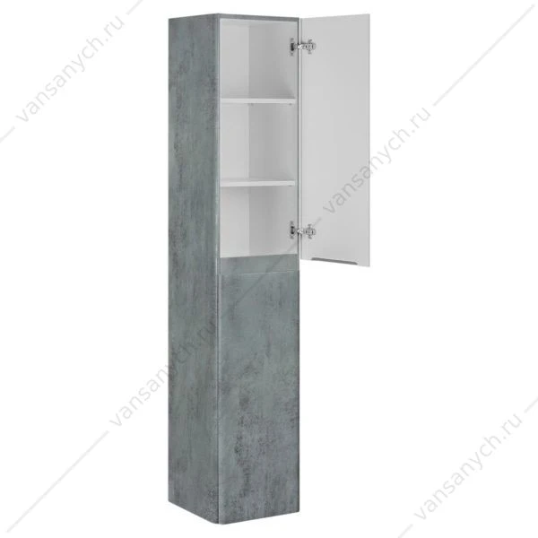 Шкаф Vico VSC-2V170BT подвесной, 35х35х170, Beton, VSC-2V170BT