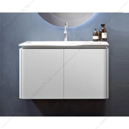 Тумба под раковину 95 CEZARES STYLUS, 4 ящика, Bianco opaco, 55226