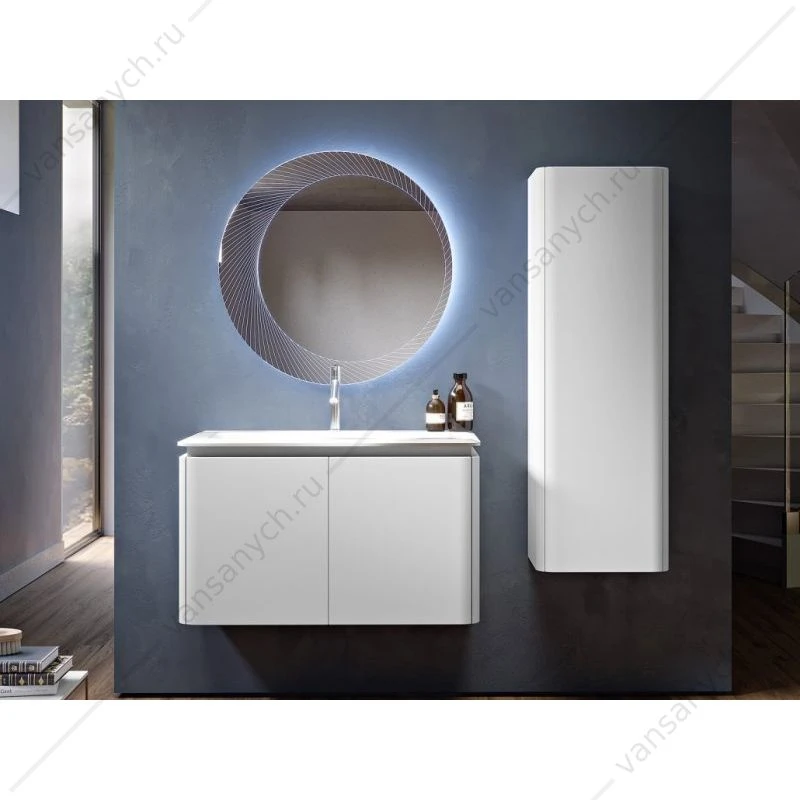 Тумба под раковину 95 CEZARES STYLUS, 4 ящика, Bianco opaco, 55226