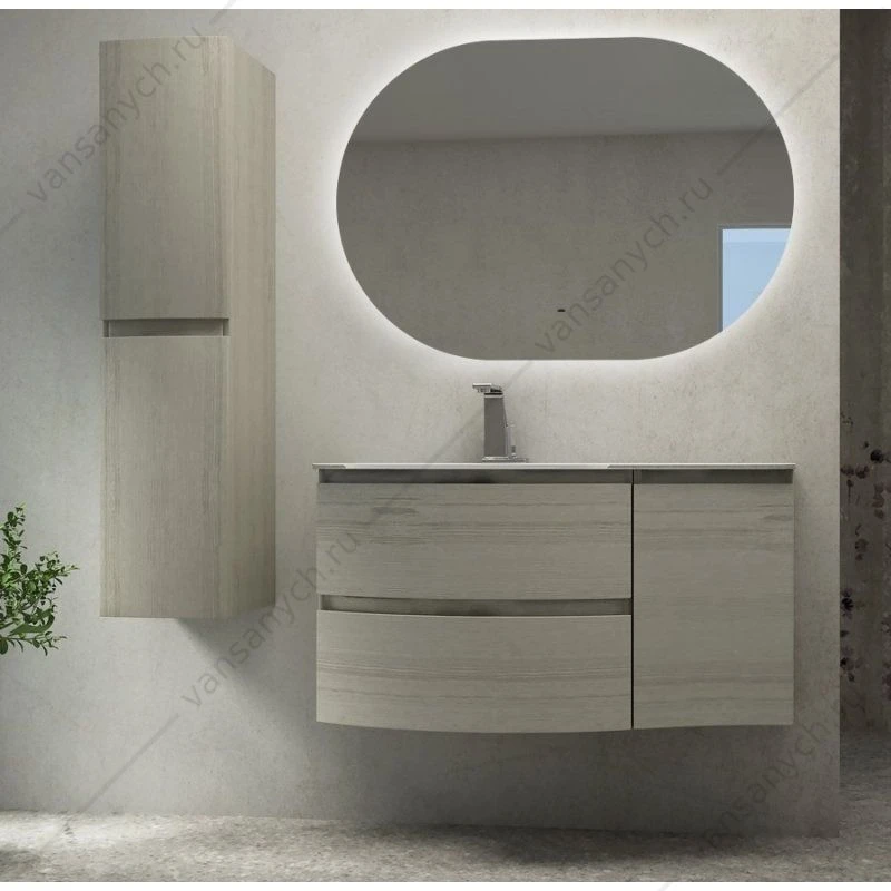 Зеркало 120х70 с подсветкой CEZARES VAGUE, датчик движения, CZR-SPC-VAGUE-1200-700-MOV