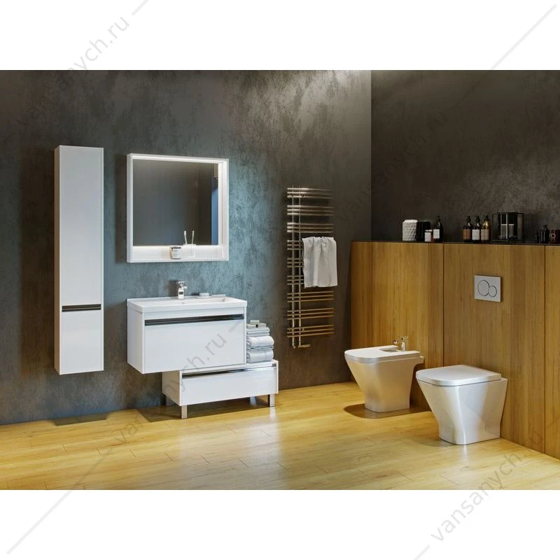 Зеркало 80см АКВАТОН Капри 1A230402KP010