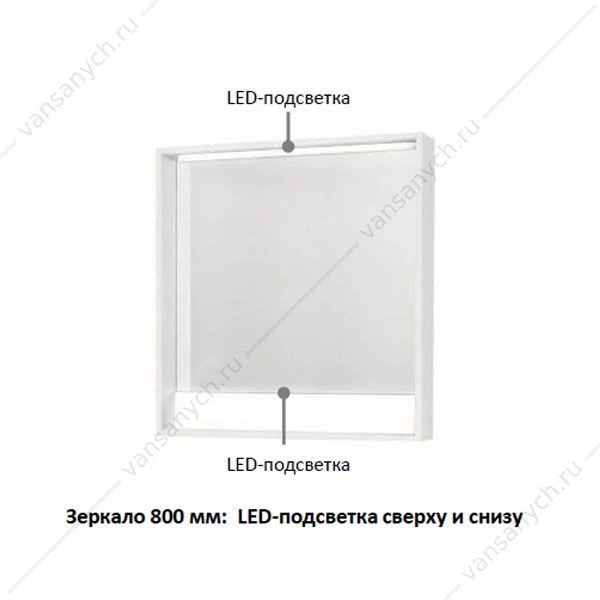 Зеркало 80см АКВАТОН Капри 1A230402KP010