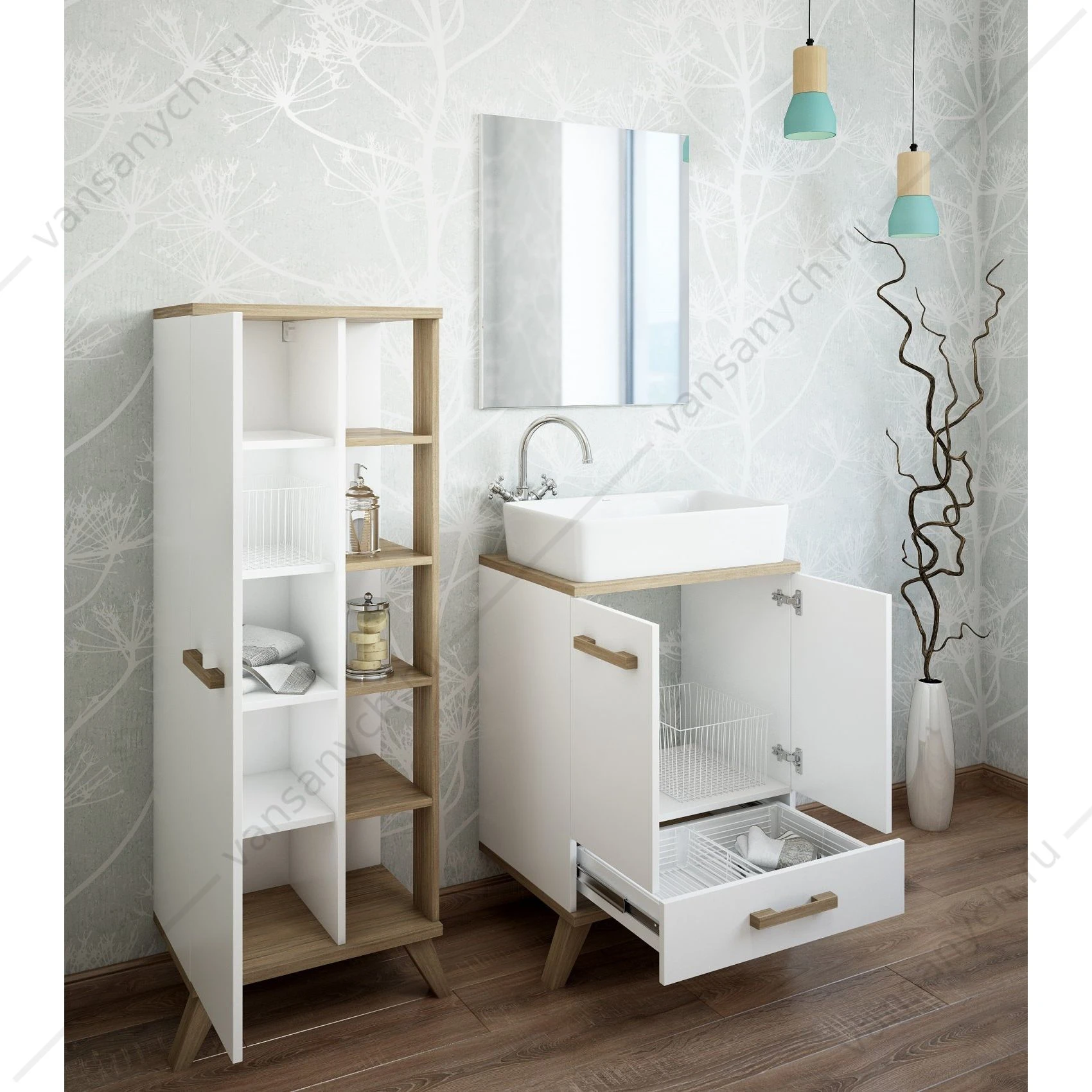 Зеркало Ингрид 60 SANFLOR С0001914