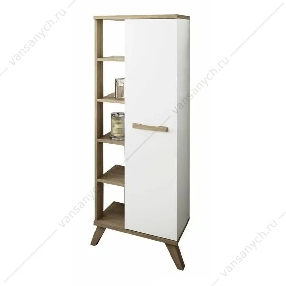 Пенал Ингрид 1 дверь, полки, R SANFLOR С000005877
