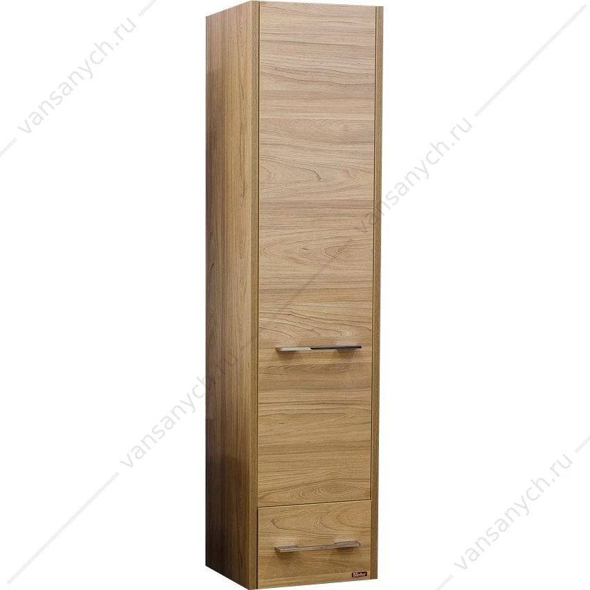 Пенал Ларго2 (ШВ) R подвесной, 1 дверь, 1 нижний ящ.,  SANFLOR Н0000000519 правый