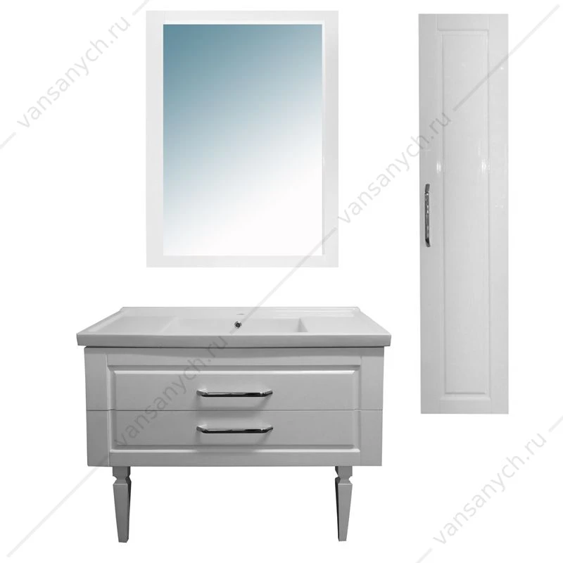 Тумба с раковиной 100см Azario ELEGANT раковина Exclusive 100, CS00058284