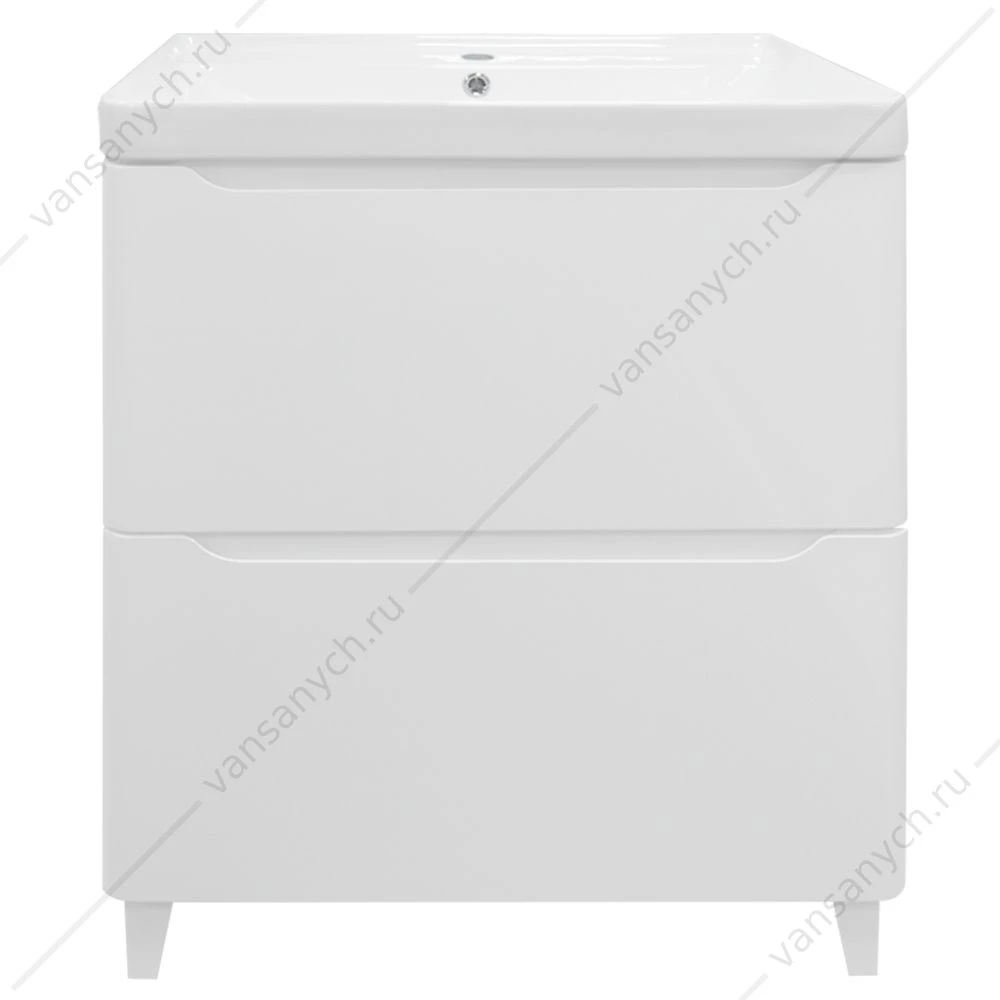 Тумба с раковиной 60см Azario LOTOS 60/2 напольная, раковина Monte 60, CS00081983
