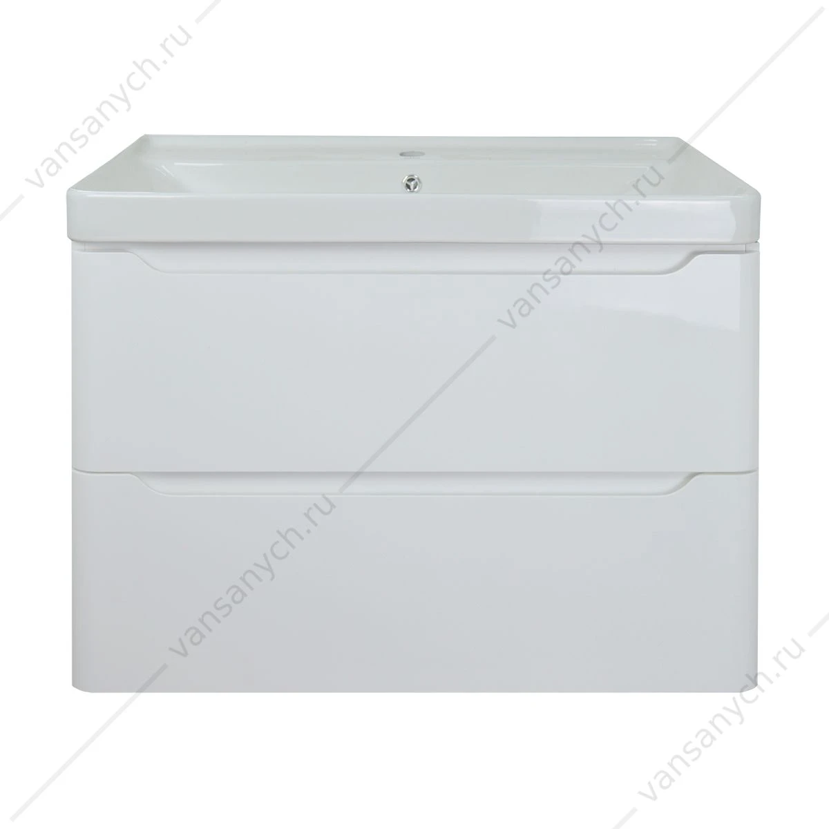 Тумба с раковиной 70см Loranto LOTOS 70/2 подвесная, раковина Monte 70, CS00083930
