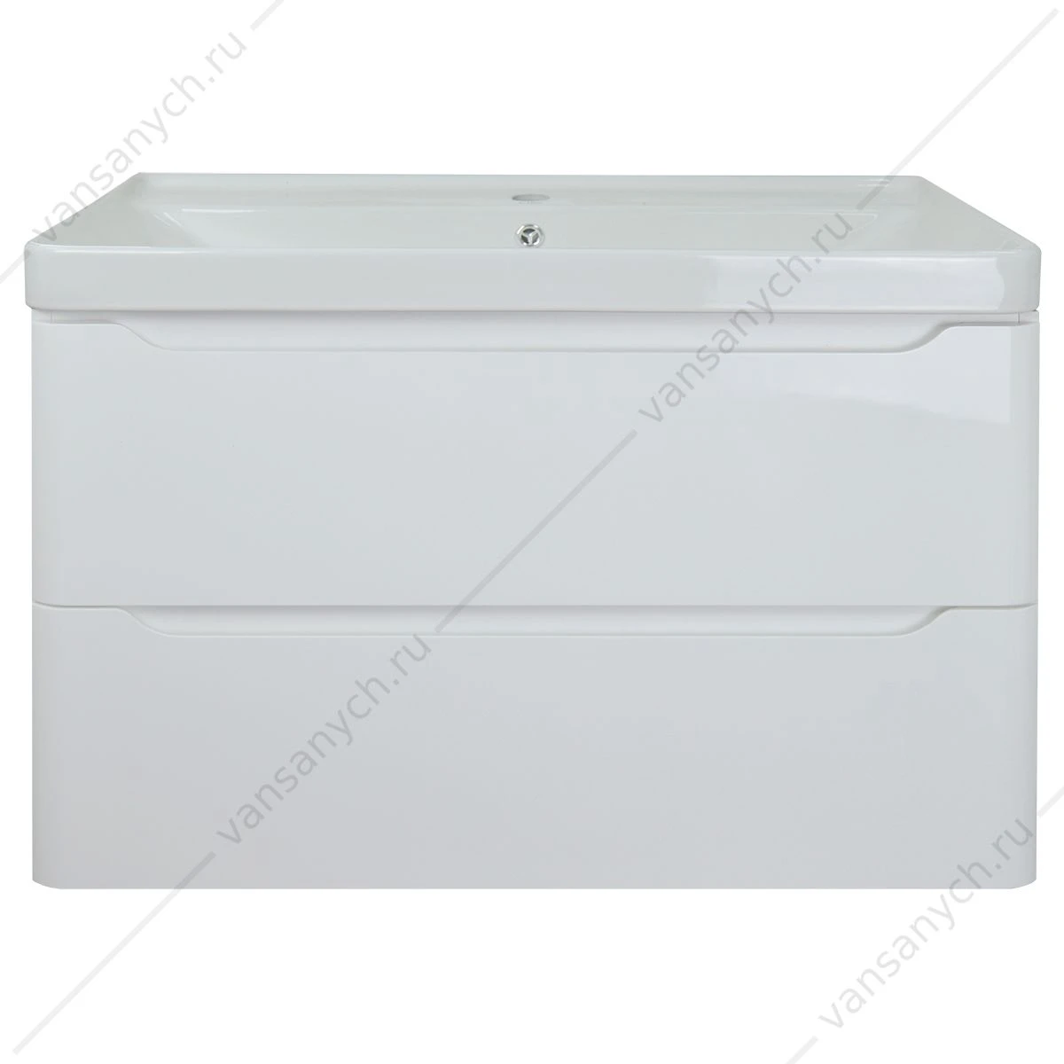 Тумба с раковиной 80см Azario LOTOS 80/2 подвесная, раковина Monte 80, CS00083931