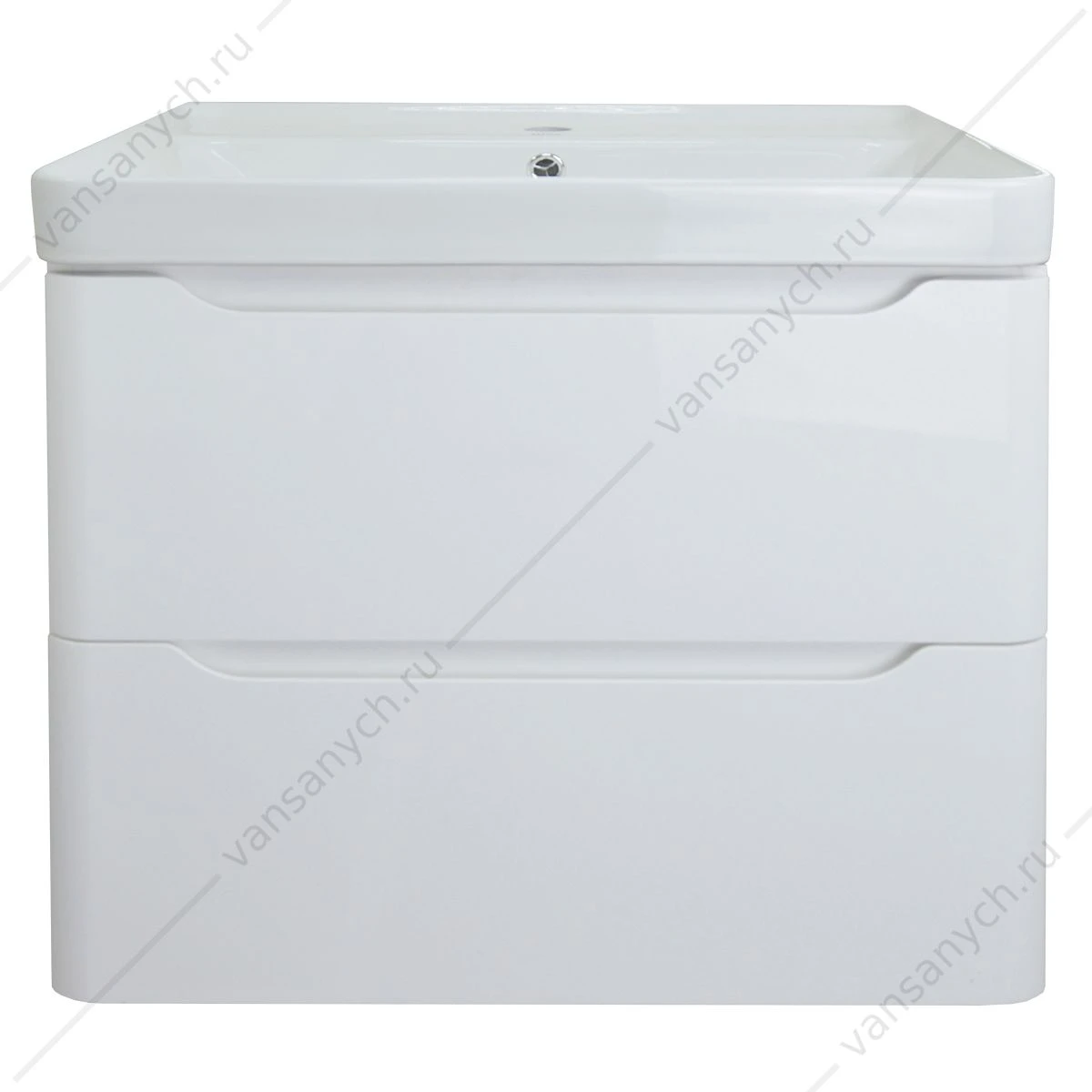 Тумба с раковиной 60см Azario LOTOS 60/2 подвесная, раковина Monte 60, CS00083929