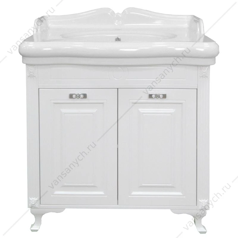 Тумба с раковиной 90см MAGNOLIA, раковина Victorian 90 Kale, CS00069429