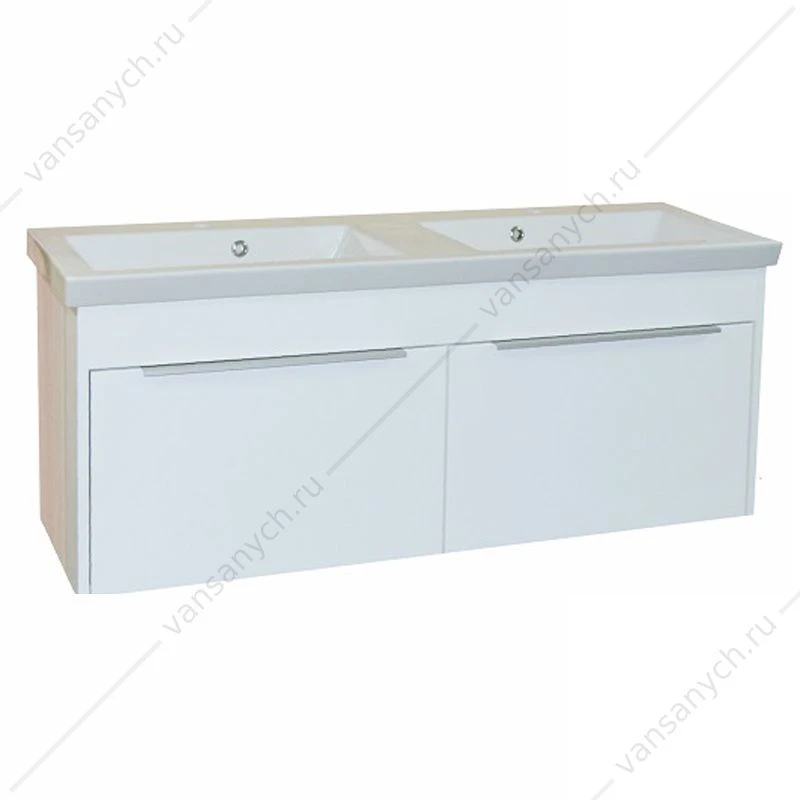 Тумба с раковиной 120см Azario SICILIA, раковина ISIK 120, CS00061147