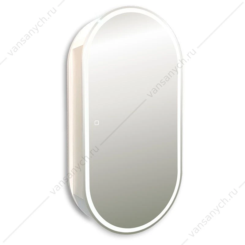 Зеркало-шкаф 50 AZARIO Soho 500х1000 подсветка, сенсор. выкл. с функцией диммера LED-00002515