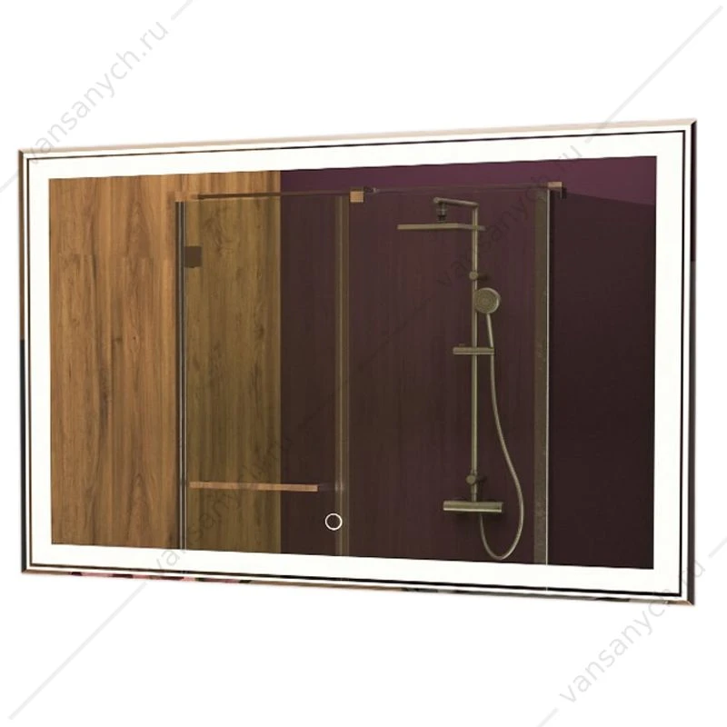 Зеркало 80х70 AZARIO Melis с подсветкой и диммером CS00066635