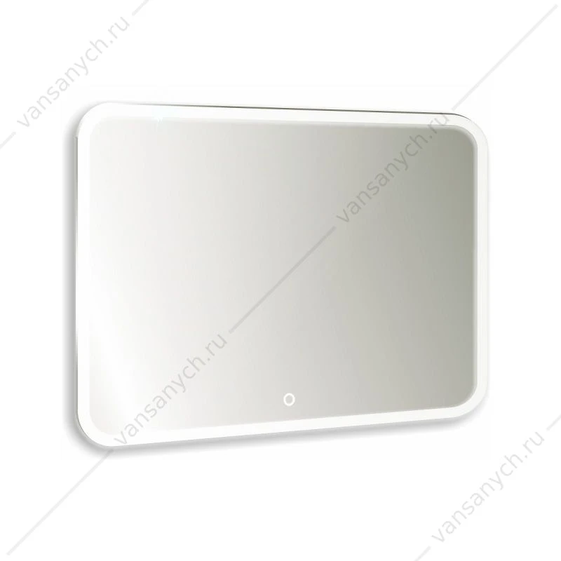 Зеркало 80х68 AZARIO Стив, LED-подсветка с диммером, сенсор. выкл. ФР-00001137