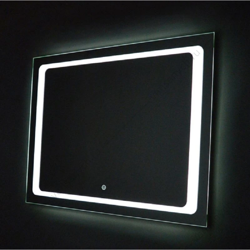 Зеркало 80х60 AZARIO Фортуна, LED-подсветка с диммером, сенсор. выкл. ФР-00000947