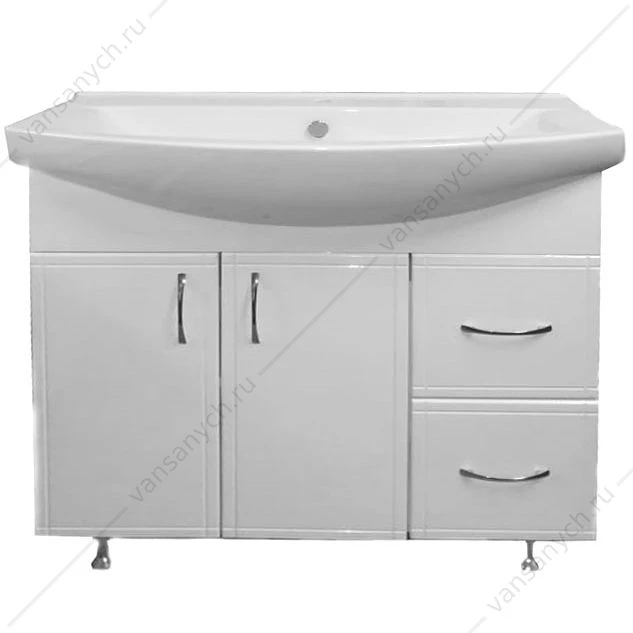 Тумба с раковиной 85см Loranto Best 85/2, раковина Best 85 CS00052060
