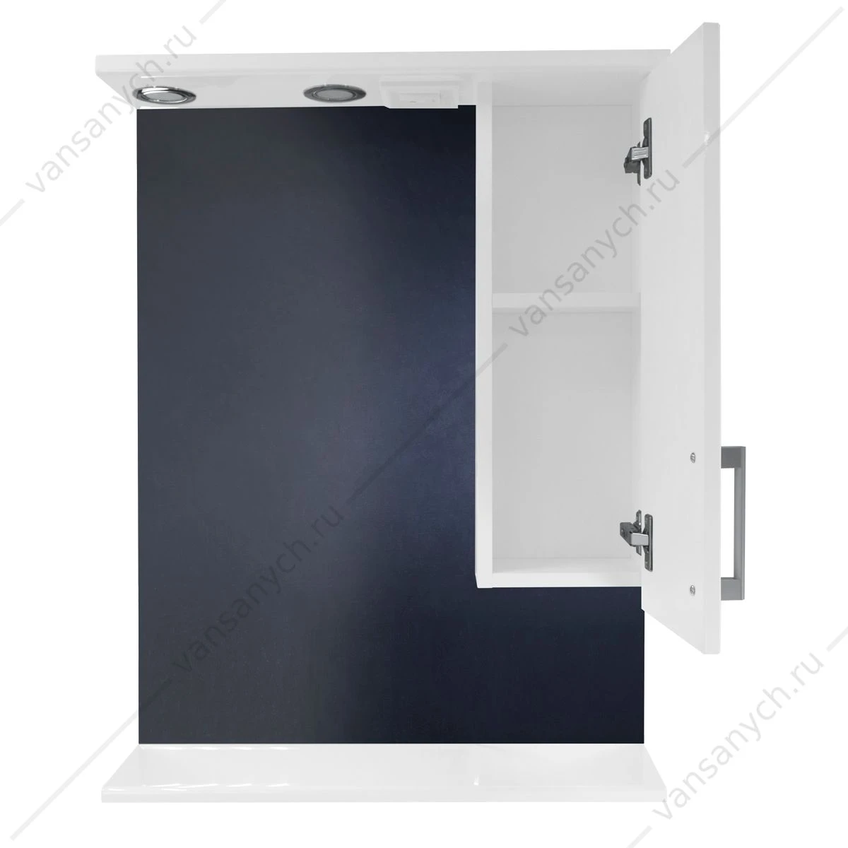 Зеркало-шкаф 60 Loranto Модерн ПРАВЫЙ , 600х825х160 CS00046070