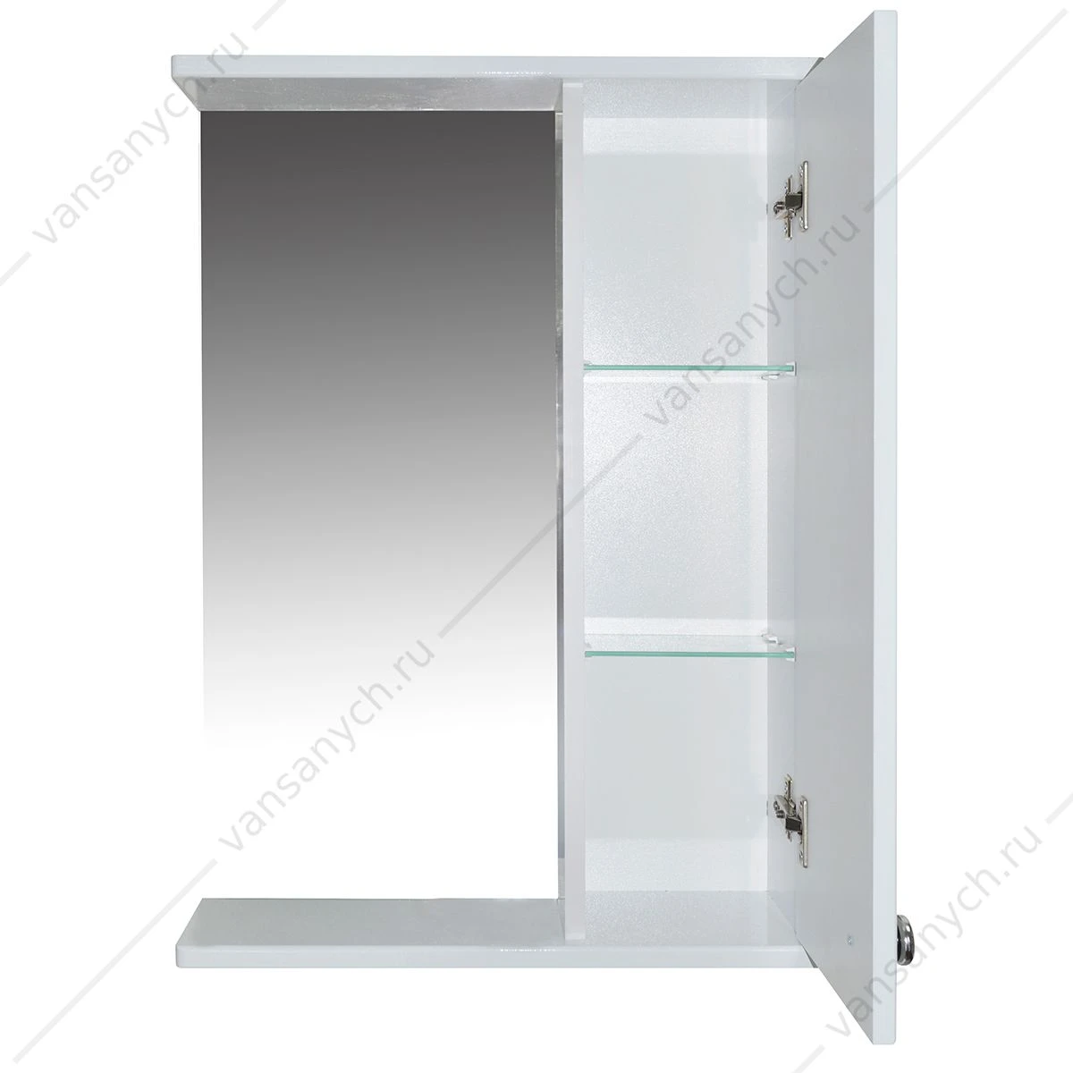 Зеркало-шкаф 50 Loranto Моника 500х695х135 ПРАВЫЙ , CS00047787