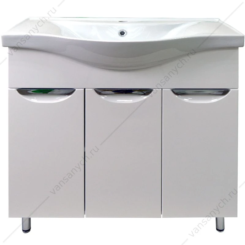 Тумба с раковиной 80 Стиль, раковина Basic 80, CS00070538