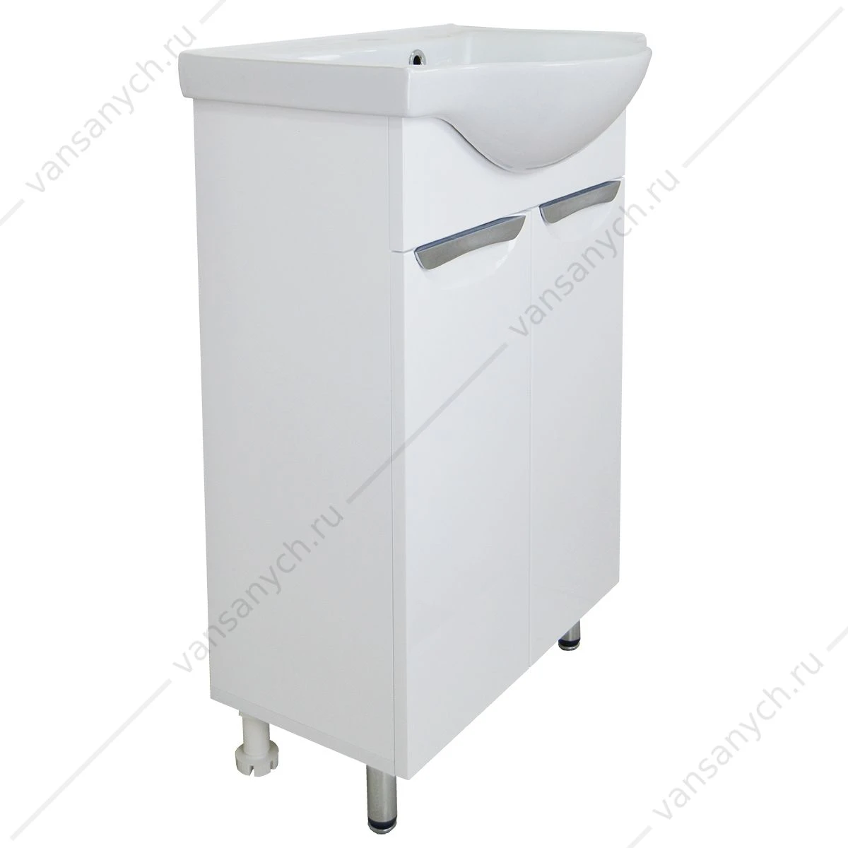 Тумба с раковиной 50 Стиль, раковина Basic 50, CS00070391