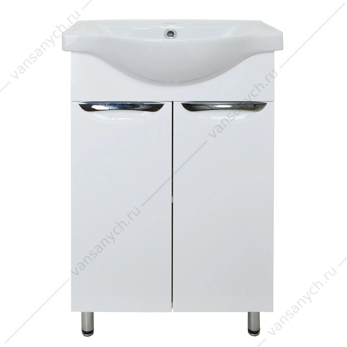 Тумба с раковиной 50 Стиль, раковина Basic 50, CS00070391