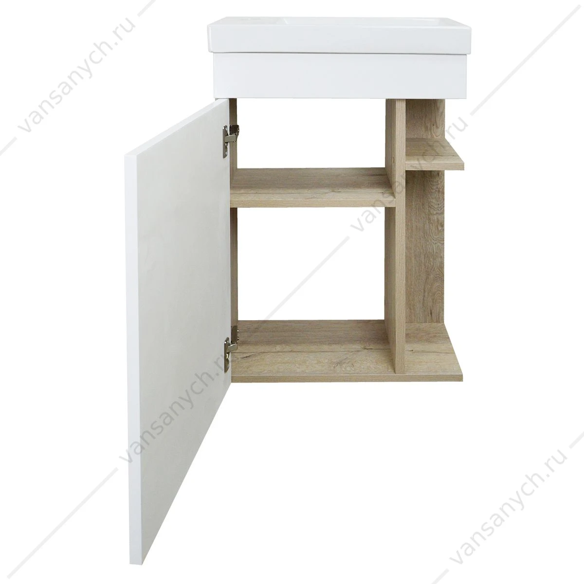 Тумба с раковиной 40 Стиль, левая, раковина TERMOLI 40, CS00082118