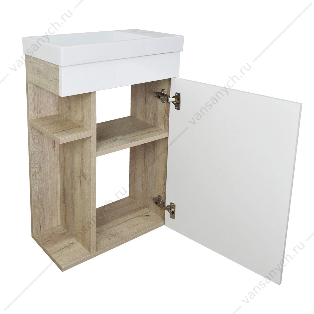 Тумба с раковиной 40 Стиль, правая,раковина TERMOLI 40, CS00082119