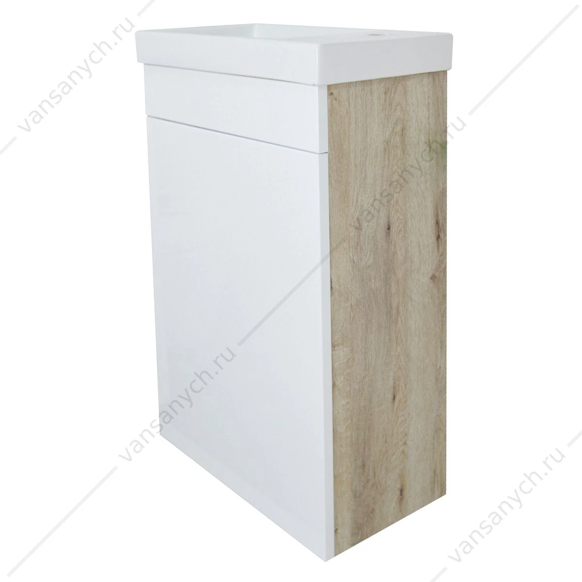 Тумба с раковиной 40 Стиль, правая,раковина TERMOLI 40, CS00082119