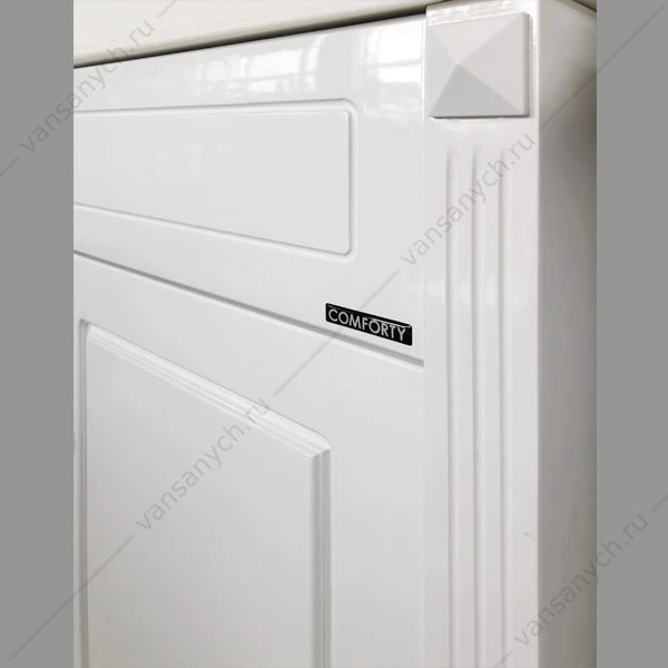 Тумба-умывальник Палермо-80 белая с раковиной COMFORTY 3380