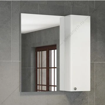 Зеркало-шкаф COMFORTY Амстердам-75 белый