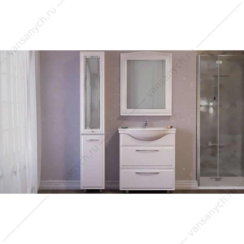 Зеркало RAVAL Classic 80 Белое