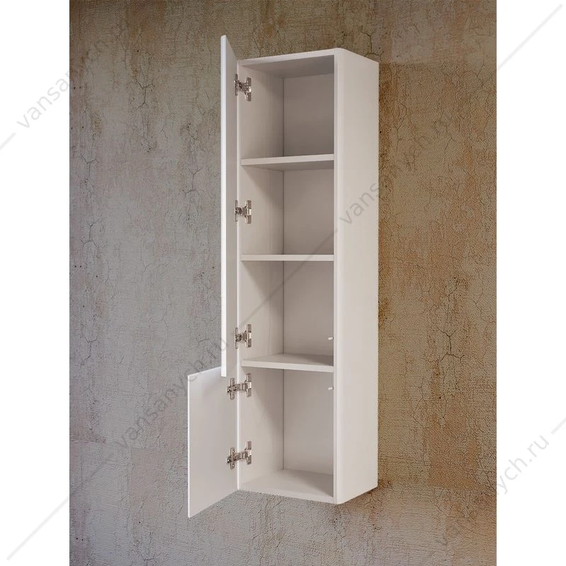 Пенал RAVAL Pure 120 Белый подвесной Pur.04.120/P/W