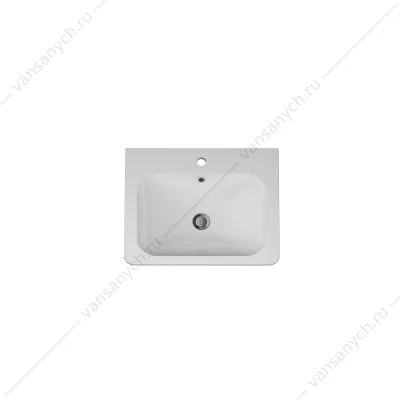 Раковина мебельная AM.PM BLISS D, иск. мрамор, 60см, M55WPX0601WG