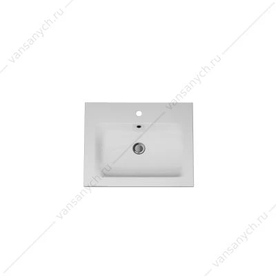 Раковина мебельная AM.PM SPIRIT 2.0, керамич. 60 см, встроен, белый, M70AWCC0602WG