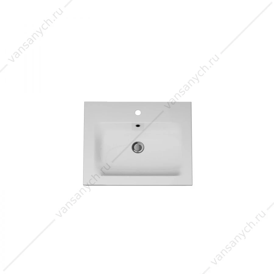 Раковина мебельная AM.PM SPIRIT 2.0, керамич. 60 см, встроен, белый, M70AWCC0602WG