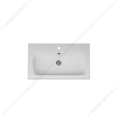 Раковина мебельная AM.PM SPIRIT 2.0, керамич. 80 см, встроен, белый, M70AWCC0802WG
