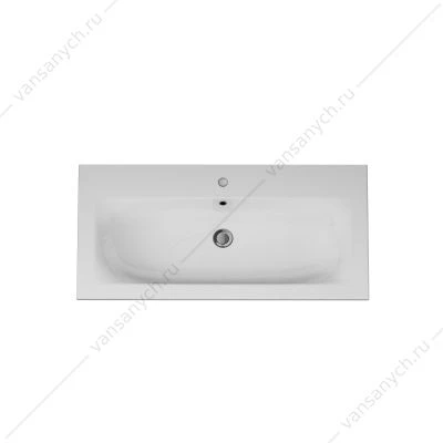 Раковина мебельная AM.PM SPIRIT 2.0, керамич. 100 см, встроен, белый, M70AWCC1002WG
