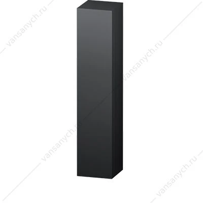 Пенал подвесной AM.PM SPIRIT 2.0, правый, 35 см, фасад с полочками, графит, M70ACHR0356GM