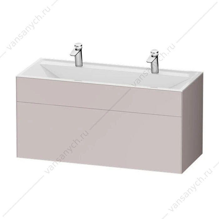 Тумба 120 под раковину подвесная AM.PM INSPIRE V2.0, 120 см, 3 ящ, серый M50AFHX1203EGM
