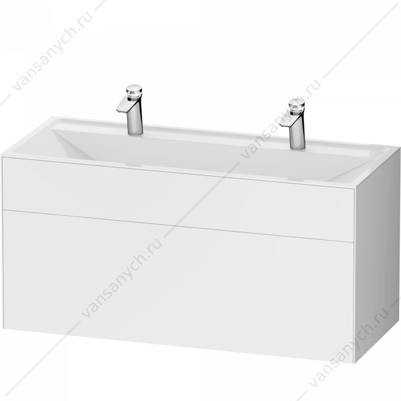 Тумба 120 под раковину подвесная AM.PM INSPIRE V2.0, 120 см, 3 ящ, белый M50AFHX1203WM
