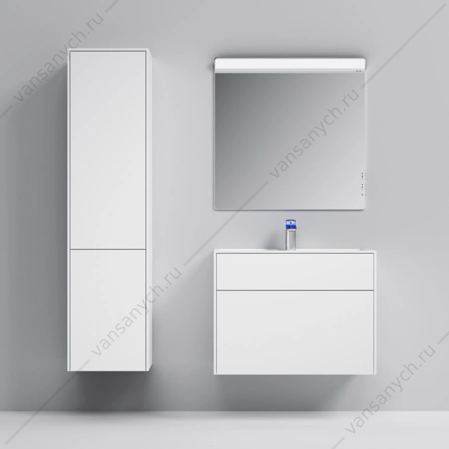 Зеркало AM.PM INSPIRE V2.0 с LED-подсвет. и системой антизапот., 80 см M50AMOX0801SA
