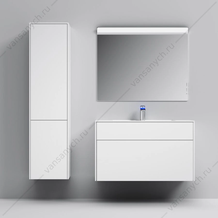 Зеркало AM.PM INSPIRE V2.0 с LED-подсвет. и системой антизапот., 100 см M50AMOX1001SA