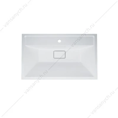 Раковина меб. иск. мрамор, AM.PM INSPIRE V2.0, 80 см, M50AWPC0801WG