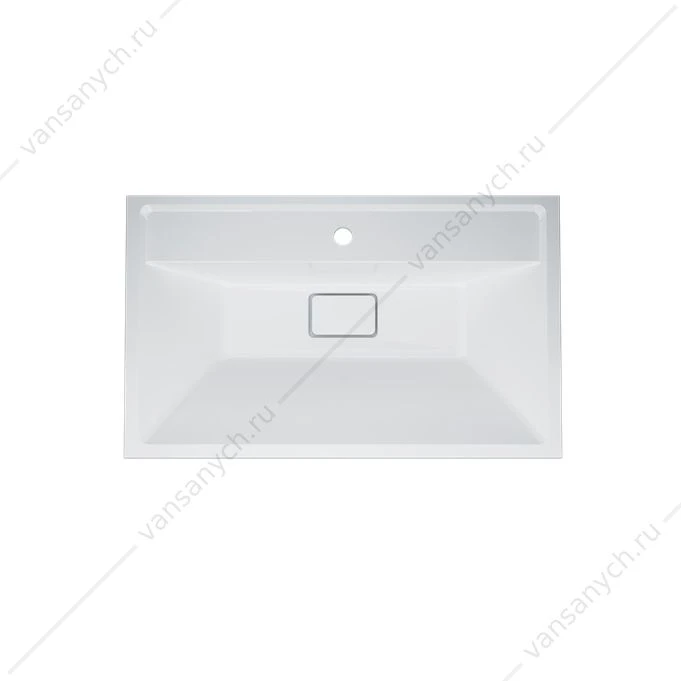 Раковина меб. иск. мрамор, AM.PM INSPIRE V2.0, 80 см, M50AWPC0801WG