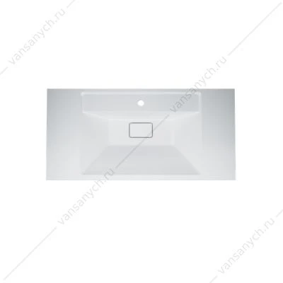 Раковина мебельная иск. мрамор, AM.PM INSPIRE V2.0, 100 см M50AWPC1001WG