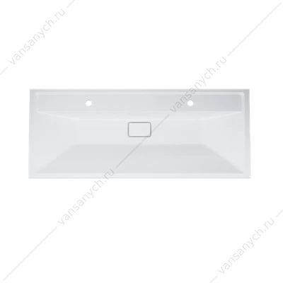 Раковина мебельная иск. мрамор, AM.PM INSPIRE V2.0, 120 см M50AWPC1201WG