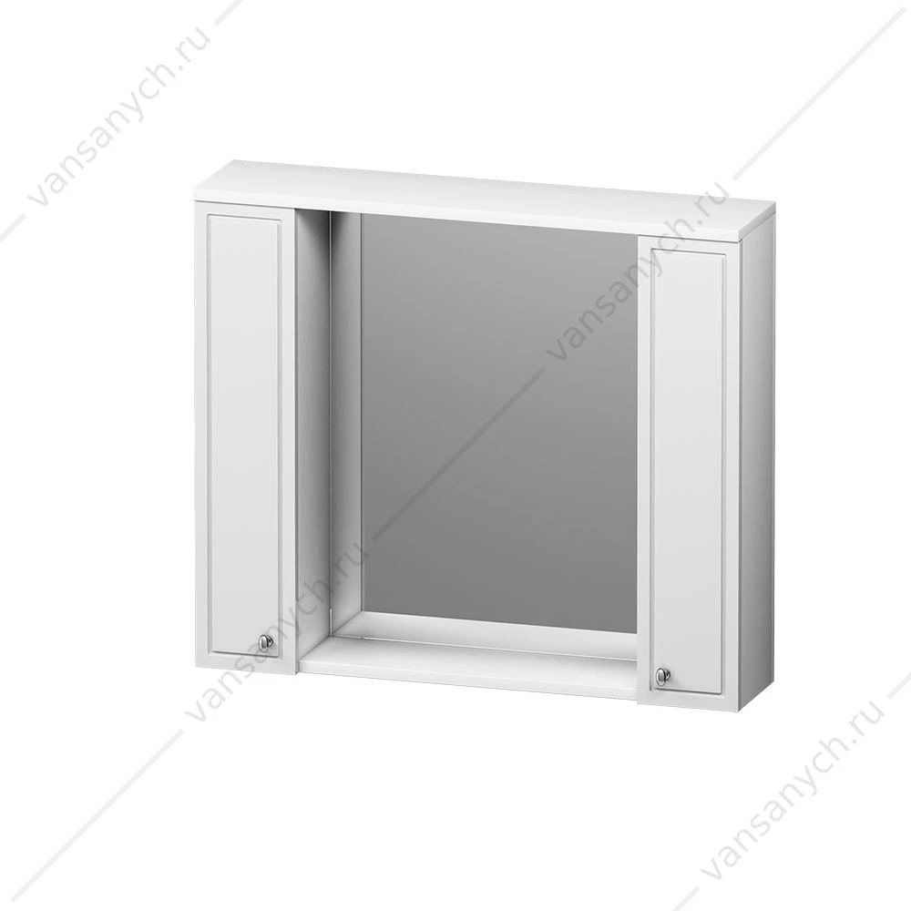 Зеркало-шкаф  RedBluPalace One, 85 см, с подсветкой, белый, M41MPX0851WG